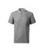 Polo Homme Gris Argenté Malfini-1