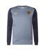Sweat Motif/style Loups Homme Gris Foncé Castore-1