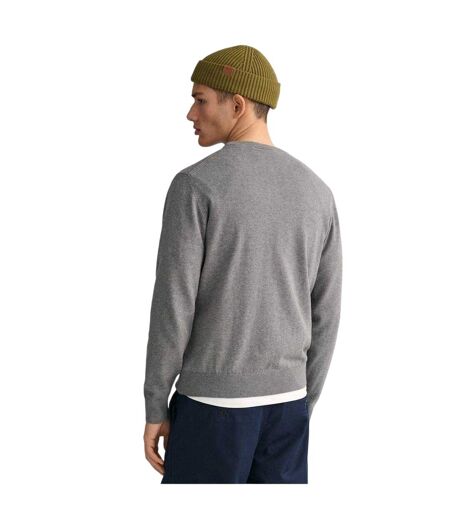 Pull Homme Gris Chiné Gant
