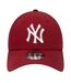 Mens 9forty Mlb League New York Yankees Baseball Cap Red New Era-1