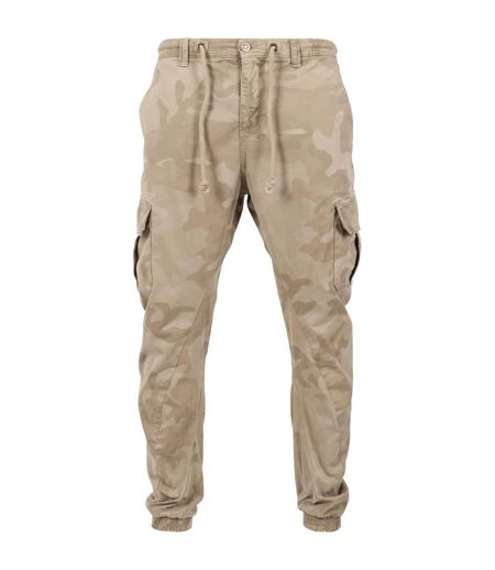 Pantalon De Jogging À Poches Homme Beige Camouflage Urban Classics