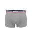 Boxers Motif/style Logo Basics Homme Bleu Marine Noir Gris Monotox-2