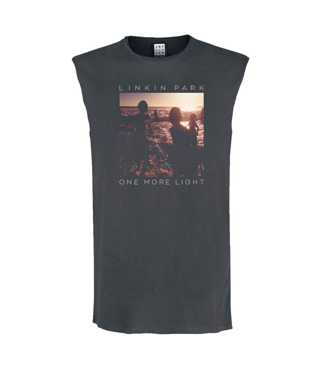 Débardeur Sans Manches One More Light Homme Charbon Amplified-1