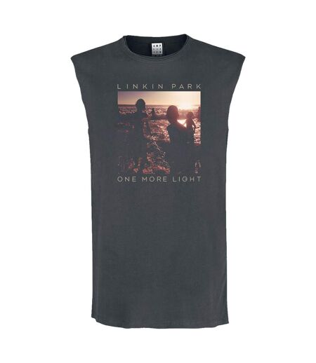 Débardeur Sans Manches One More Light Homme Charbon Amplified
