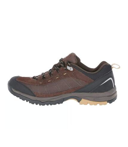 Mens scarp technical trainers dark brown Trespass