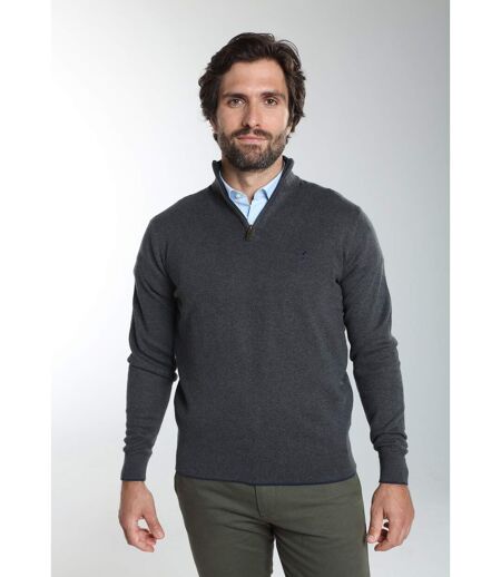Pull col camionneur  en coton MAXIME