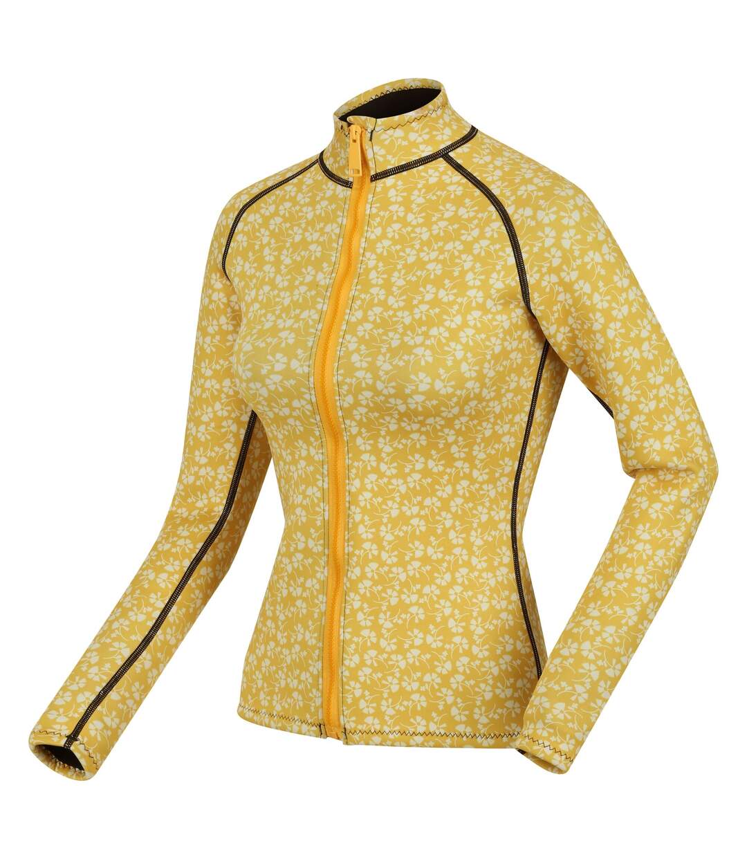 Haut de plongée orla kiely femme jaune Regatta-3