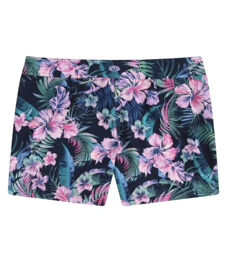 Boardshort aurora femme bleu foncé Animal