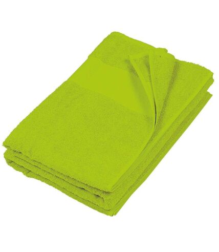 Serviette de toilette - K112 - vert lime