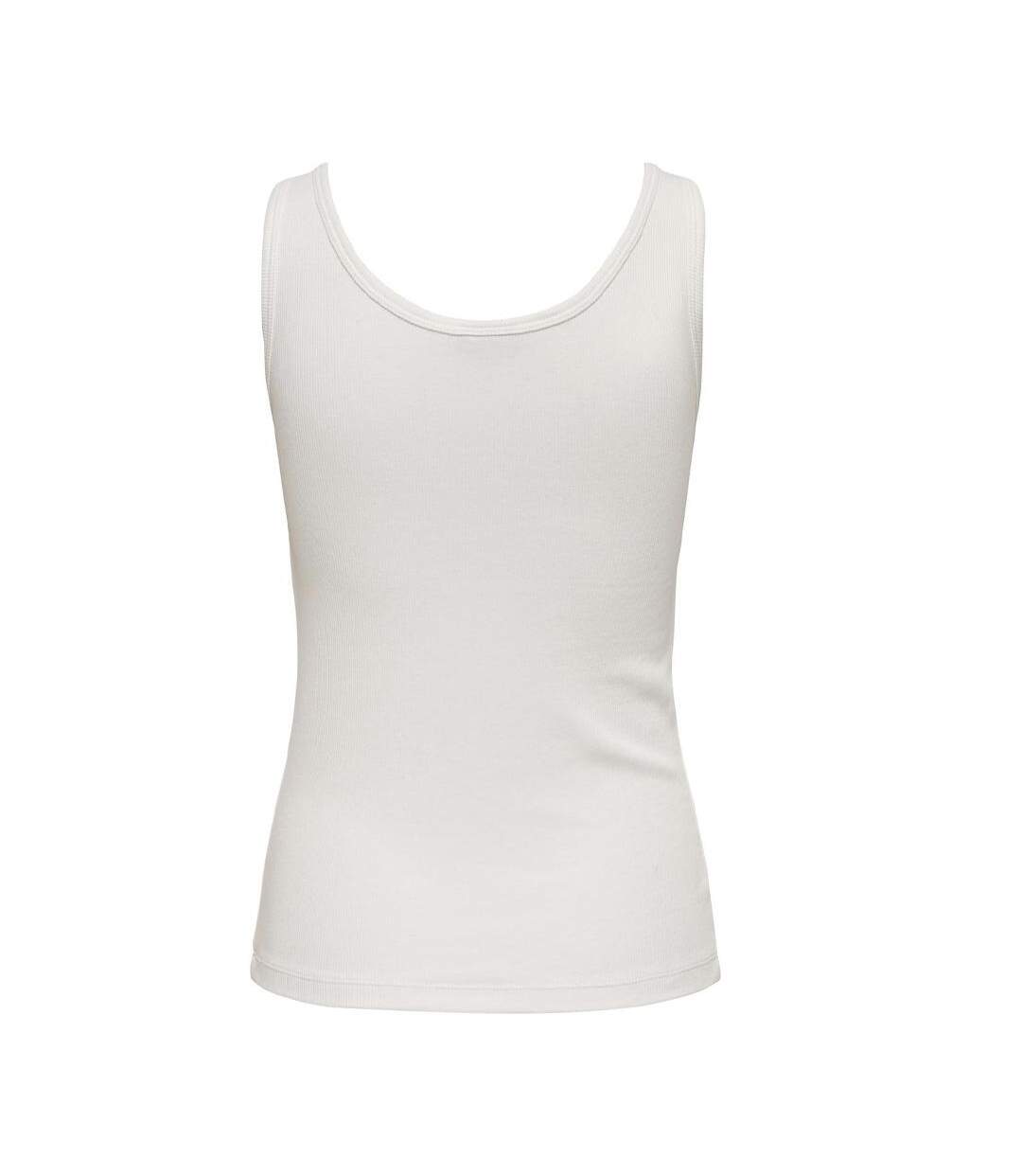 Débardeur blanc femme jdy lucky-2