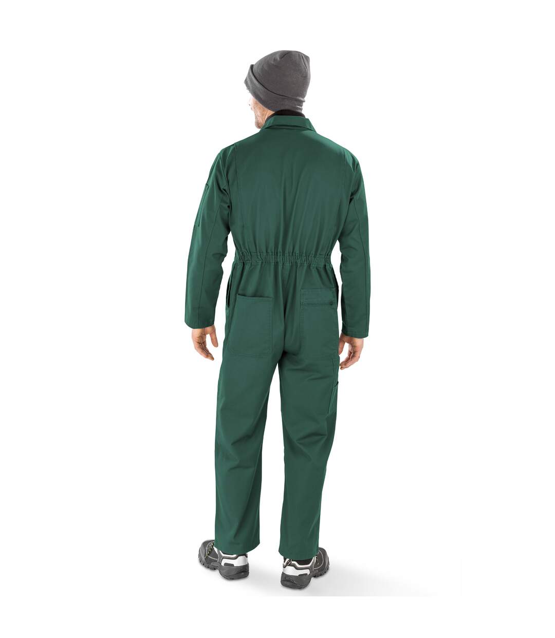 Unisex Adult Action Overalls Bottle Green Result Genuine Recycled-4