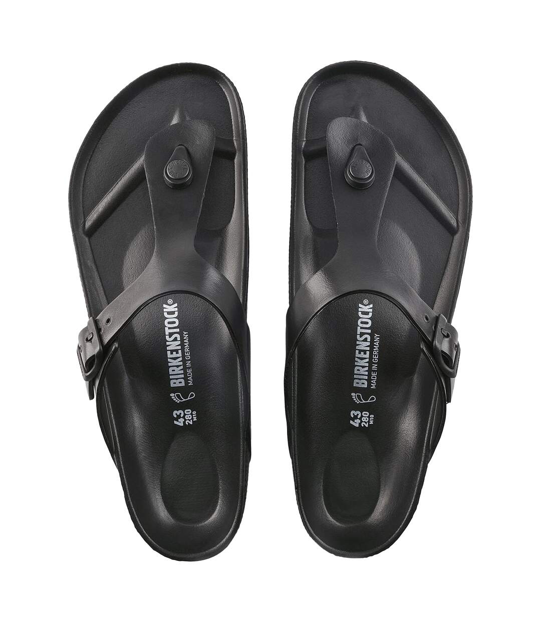 Tongs Gizeh Homme Noir Birkenstock-2