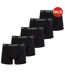 Lot De 5  Boxers Unis Homme Noir Lyle & Scott-1