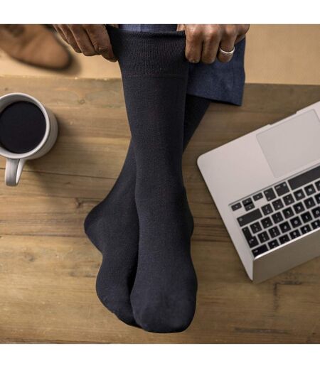 6 Pack Mens Non Elastic Soft Top Cotton Diabetic Socks