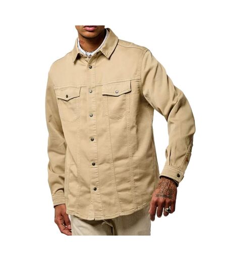 Chemise beige homme kaporal tizio - l