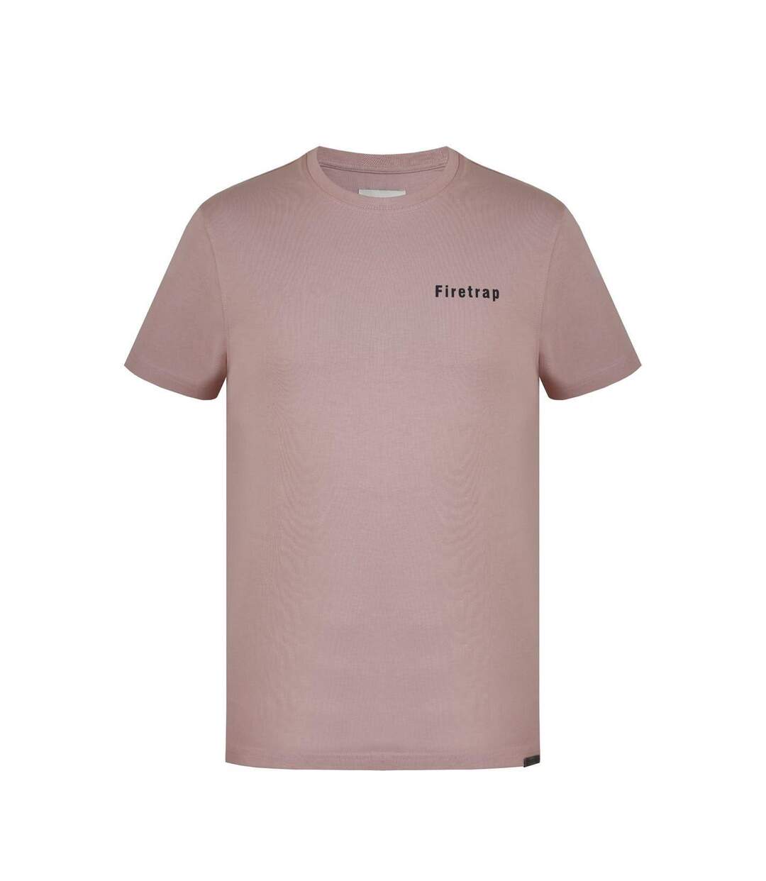 T-shirt Homme Rose Pâle Firetrap-1