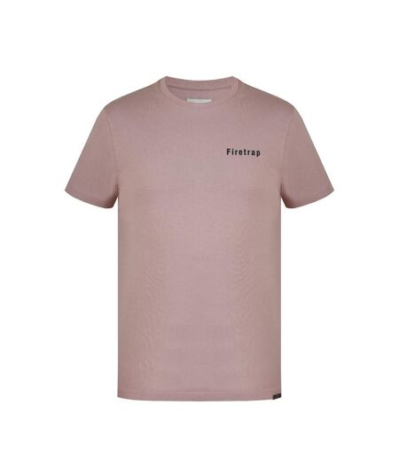 T-shirt Homme Rose Pâle Firetrap