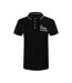 Womens/ladies Embroidered Logo Polo Shirt Black Love Moschino-1