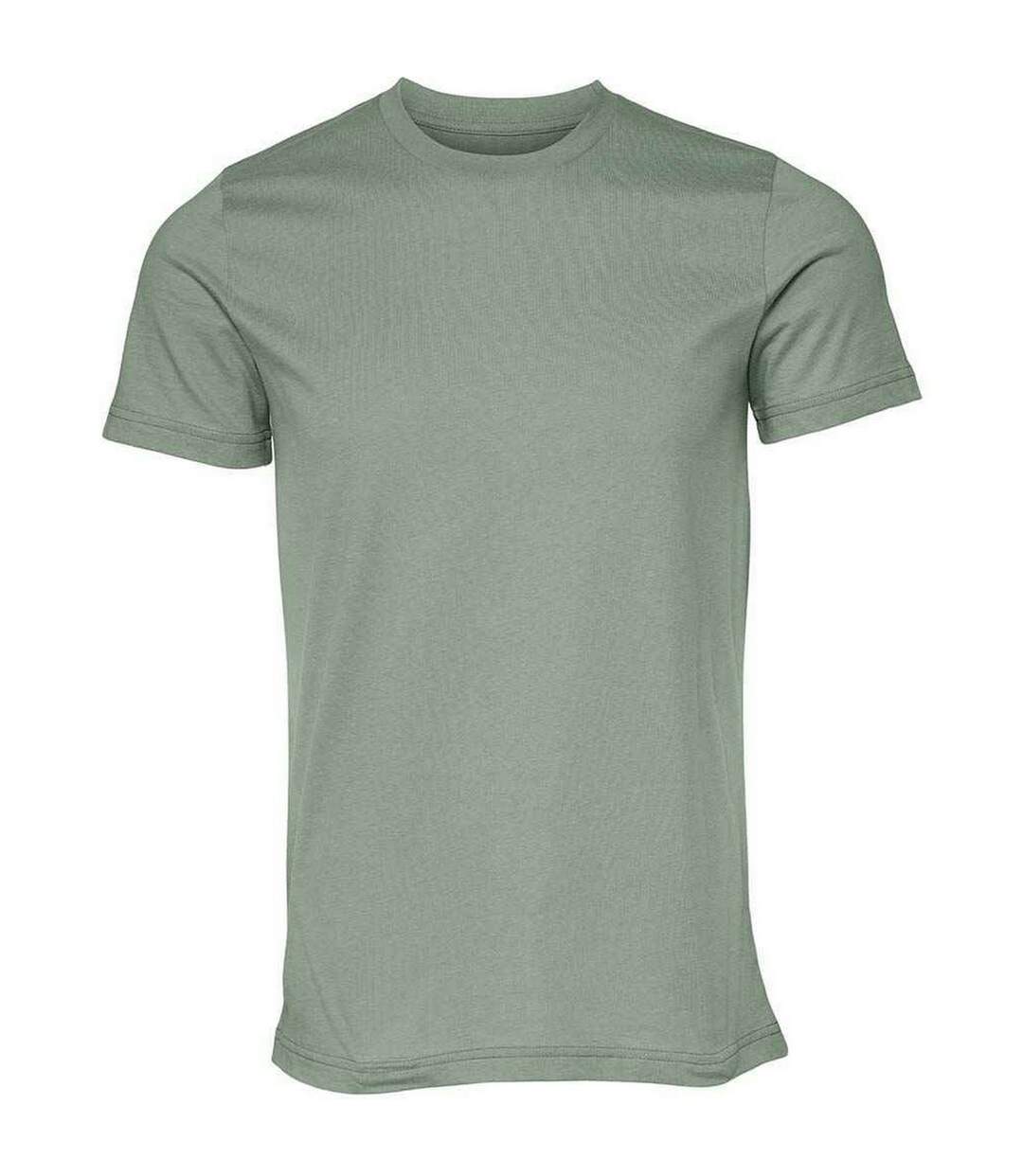 T-shirt adulte vert Bella + Canvas-2