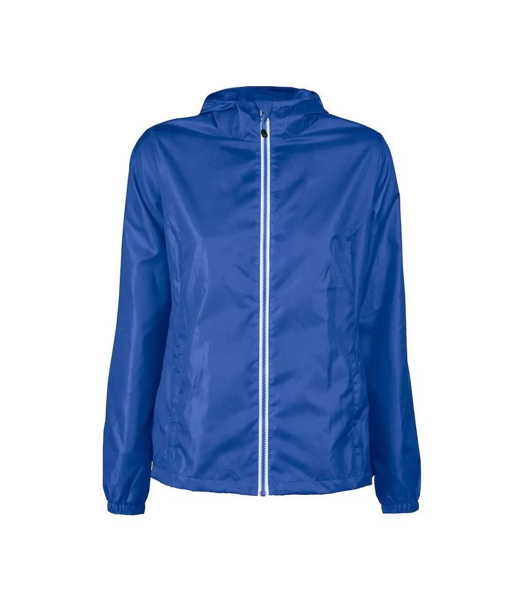 Womens/ladies Fastplant Jacket Blue Printer RED-1