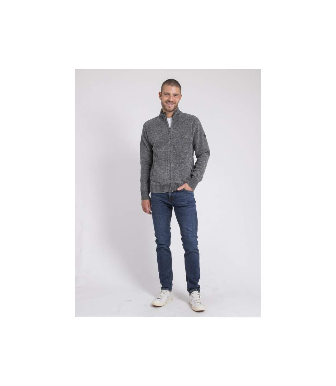 Gilet zippé col montant LYGALE-4
