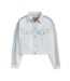 Veste En Jean Manches Longues Shrunken 90s Femme Bleu Levis-2