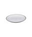 Lot de 6 Assiettes Plates Réutilisables Square 25cm Gris Charbon-2