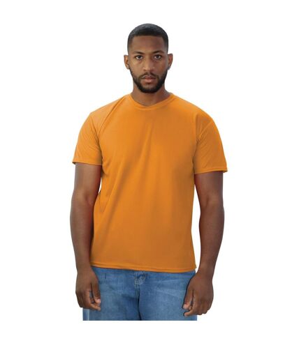 T-shirt original tech adulte orange vif Casual Classics