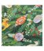 Pack of 4  Deck the halls placemat  46cm x 36cm green Furn