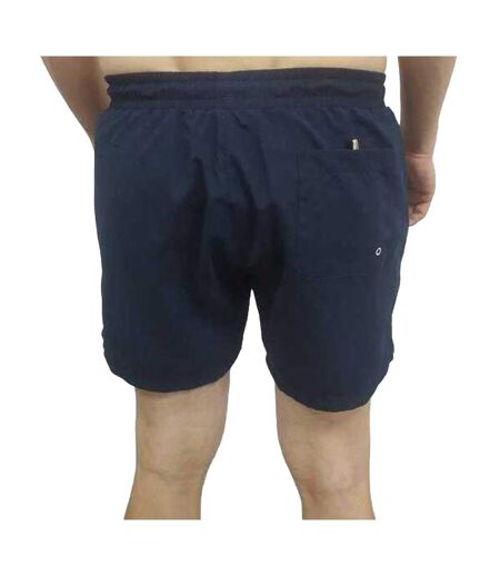Short De Bain Motif/style Logo Homme Bleu Marine Hugo Boss
