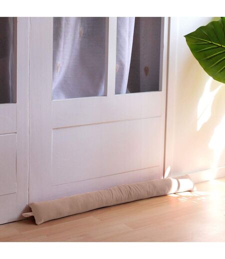 Boudin Bas de Porte en Coton Dune 80cm Sable