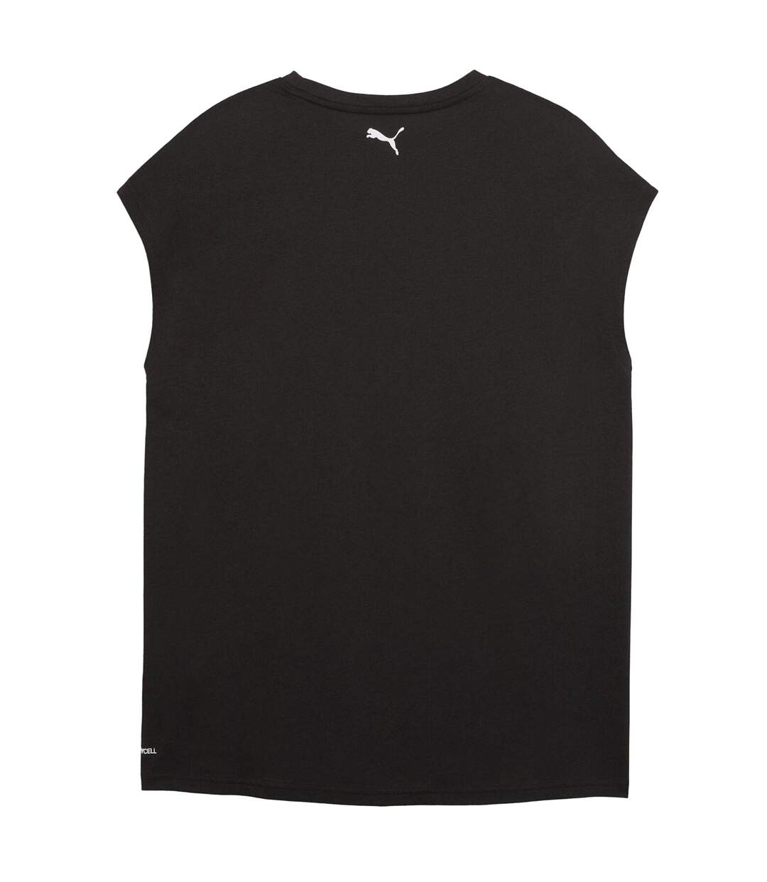 Mens Graphic Print Relaxed Fit Vest Top  Black Puma-3