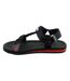 Sandales Motif/style Logo Femme Noir Big Star-3