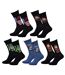 Chaussettes Pack Cadeaux Homme LICENCE Pack 5 Paires AVEN24