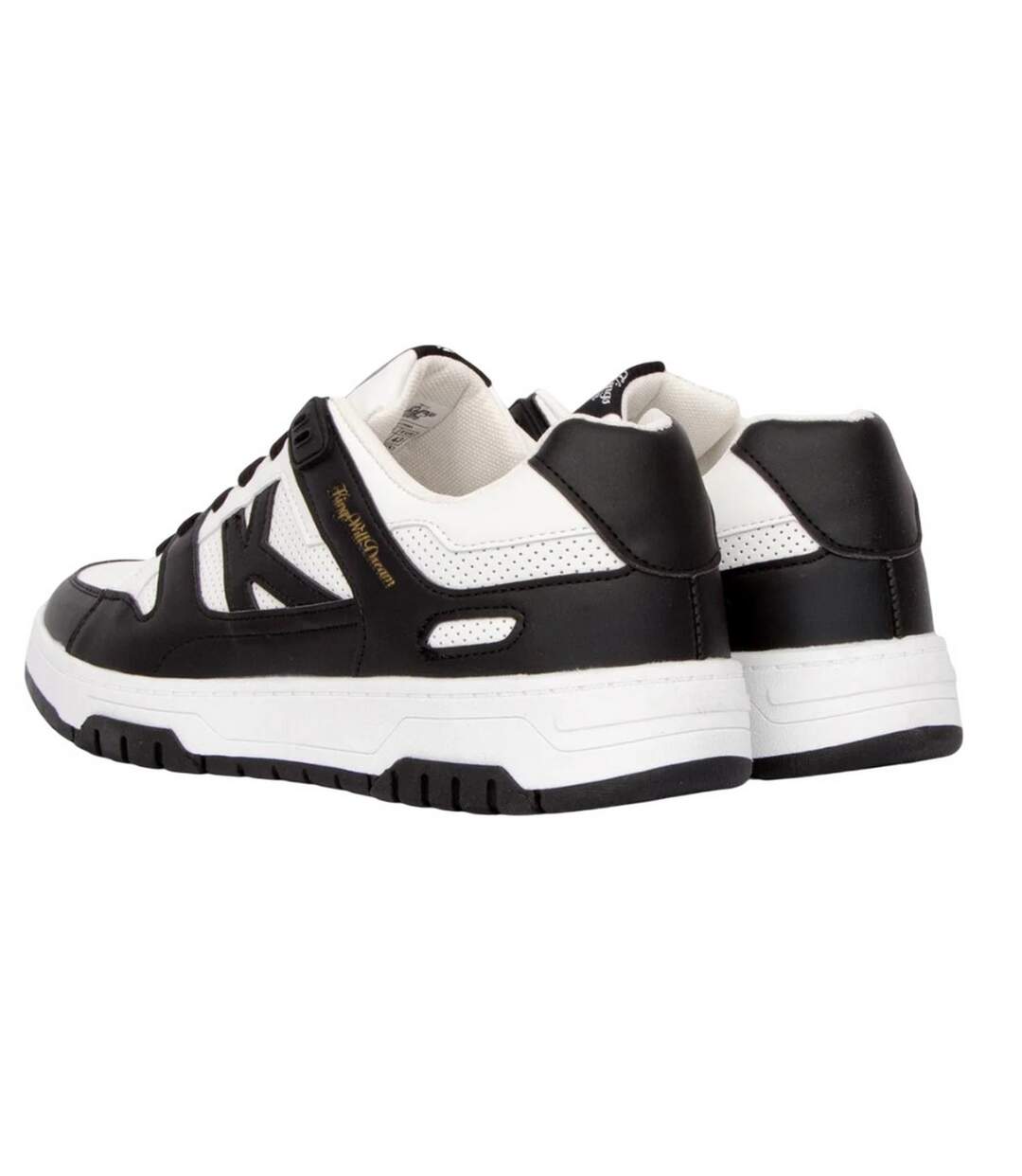 Mens Studio Kay Skater Trainers Black White Kings Will Dream-2