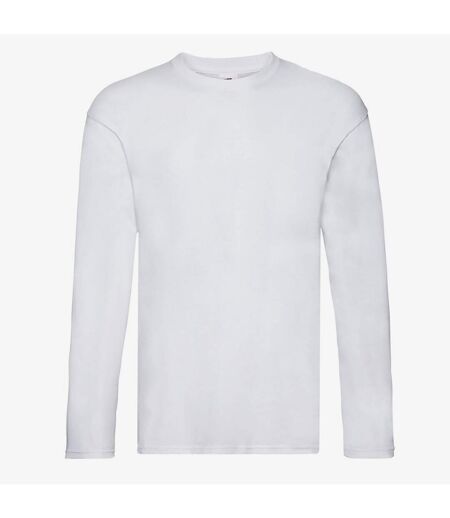 Fruit of the Loom Mens R Long-Sleeved T-Shirt (White) - UTBC4738