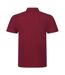 PRO RTX Mens Pro Pique Polo Shirt (Burgundy) - UTPC3015