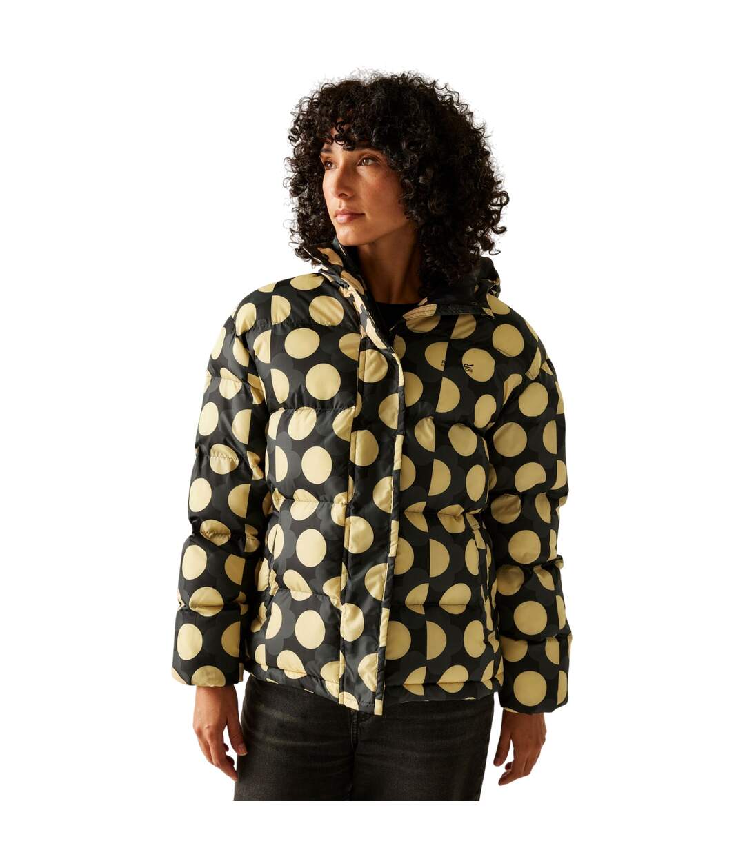 Doudoune Motif/style Fleur Orla Kiely Femme Noir Regatta-1