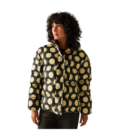 Doudoune Motif/style Fleur Orla Kiely Femme Noir Regatta