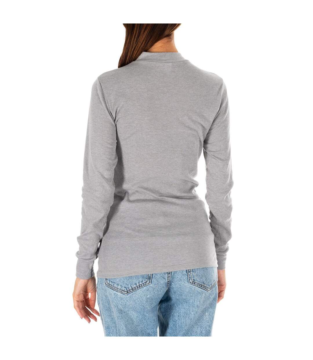 Women's Long Sleeve T-Shirt 1625-M Women's T-Shirt, Basic Long Sleeve Tops, Long Sleeve Shirts for Women-3