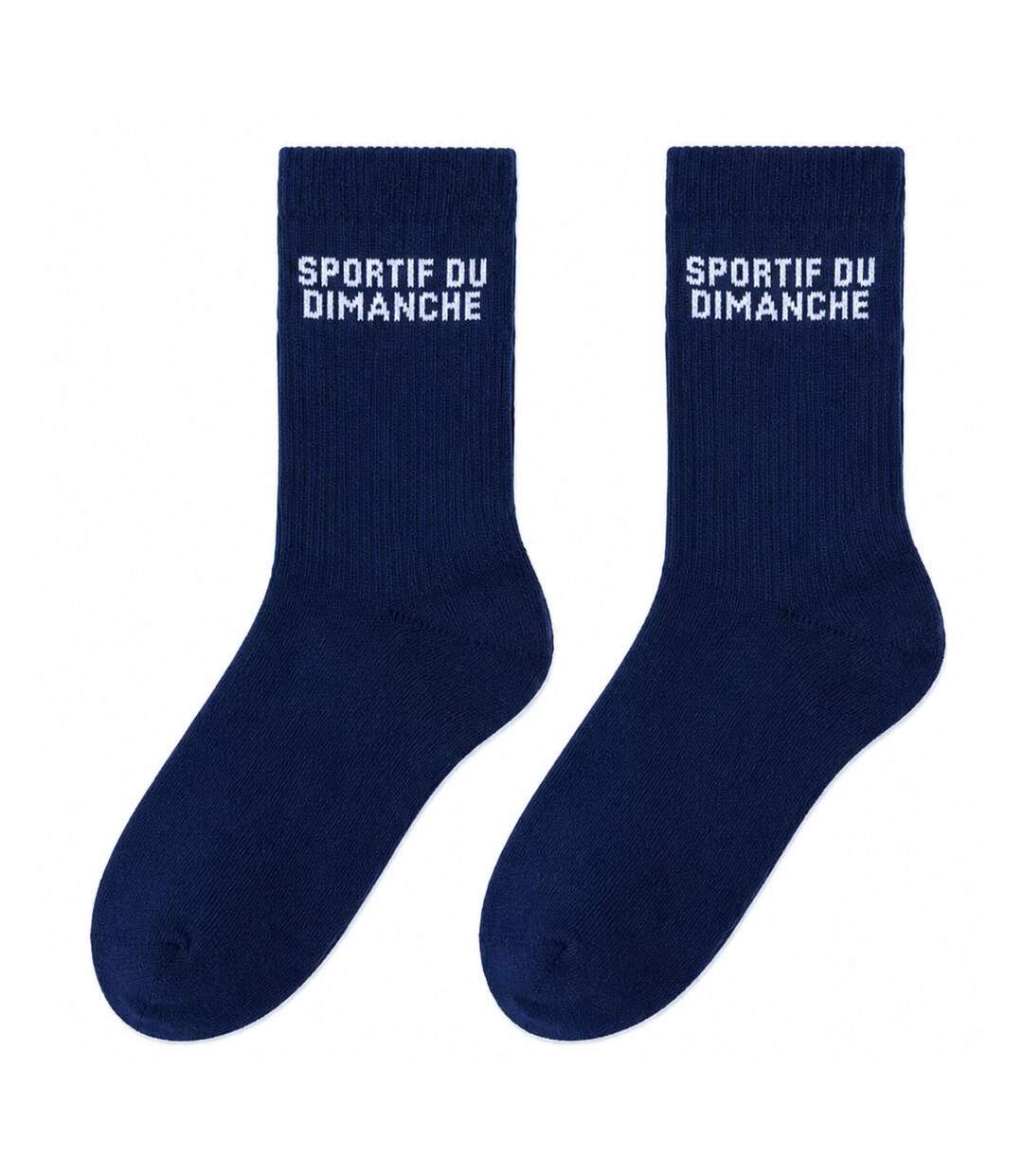 Chaussettes marines homme stella green sportif du dimanche-1