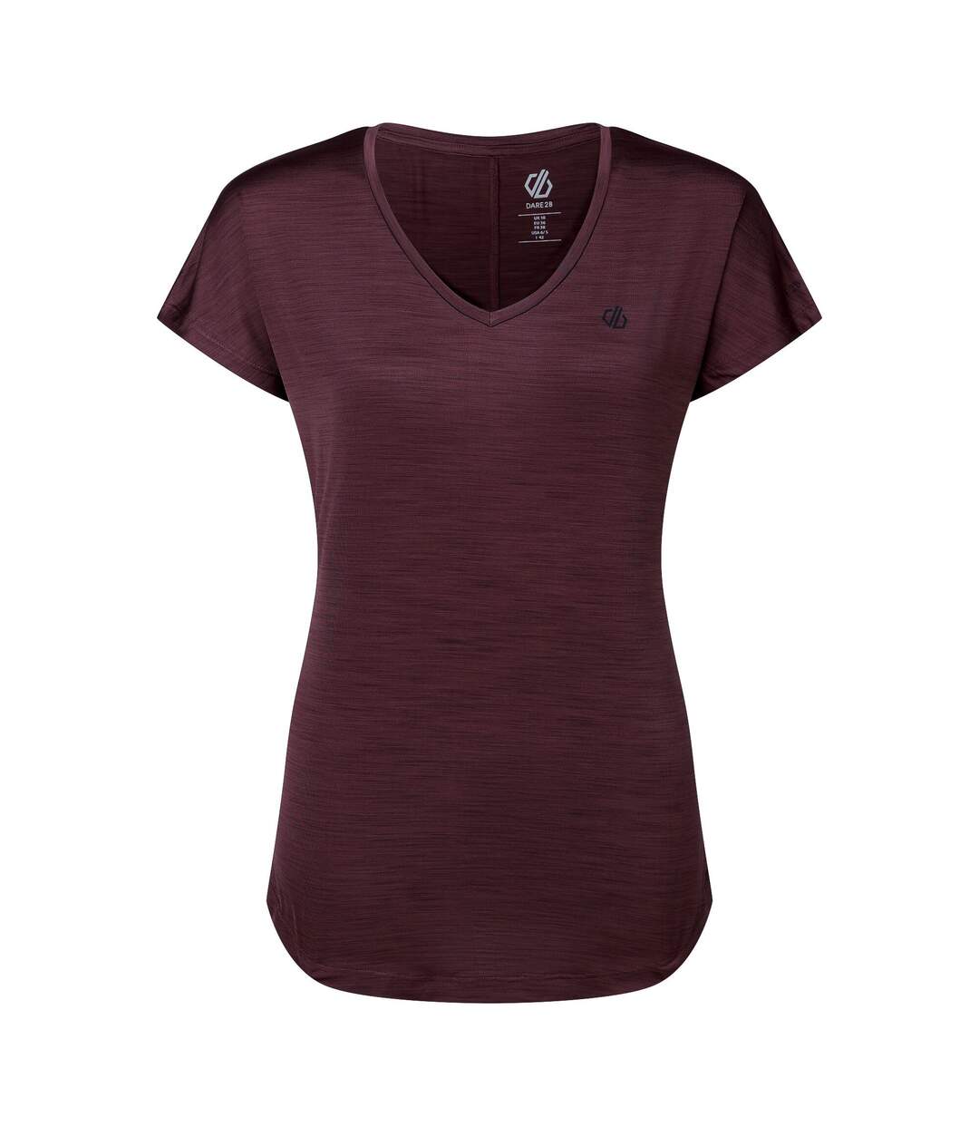 T-shirt Sport Vigilant Femme Lilas Foncé Dare 2B-2