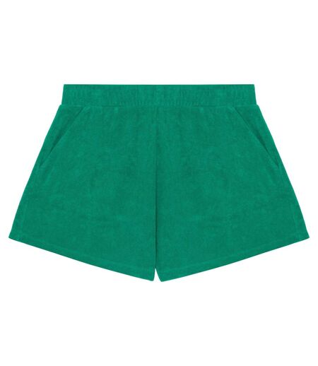 Native Spirit Womens/Ladies Terry Towel Shorts (Malachite Green)