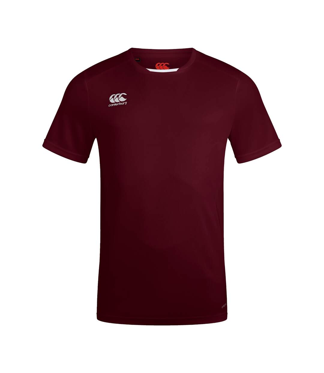 Mens Club Dry T-shirt Maroon Canterbury-2