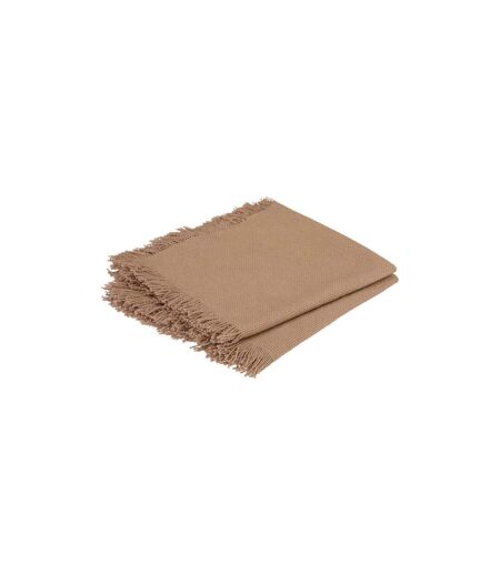 Lot de 2 Serviettes de Table Maha 40x40cm Beige