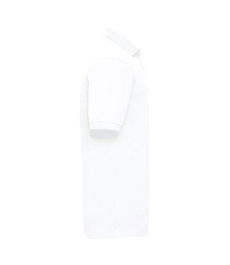 Polo À Manches Courtes Hommes Blanc Russell