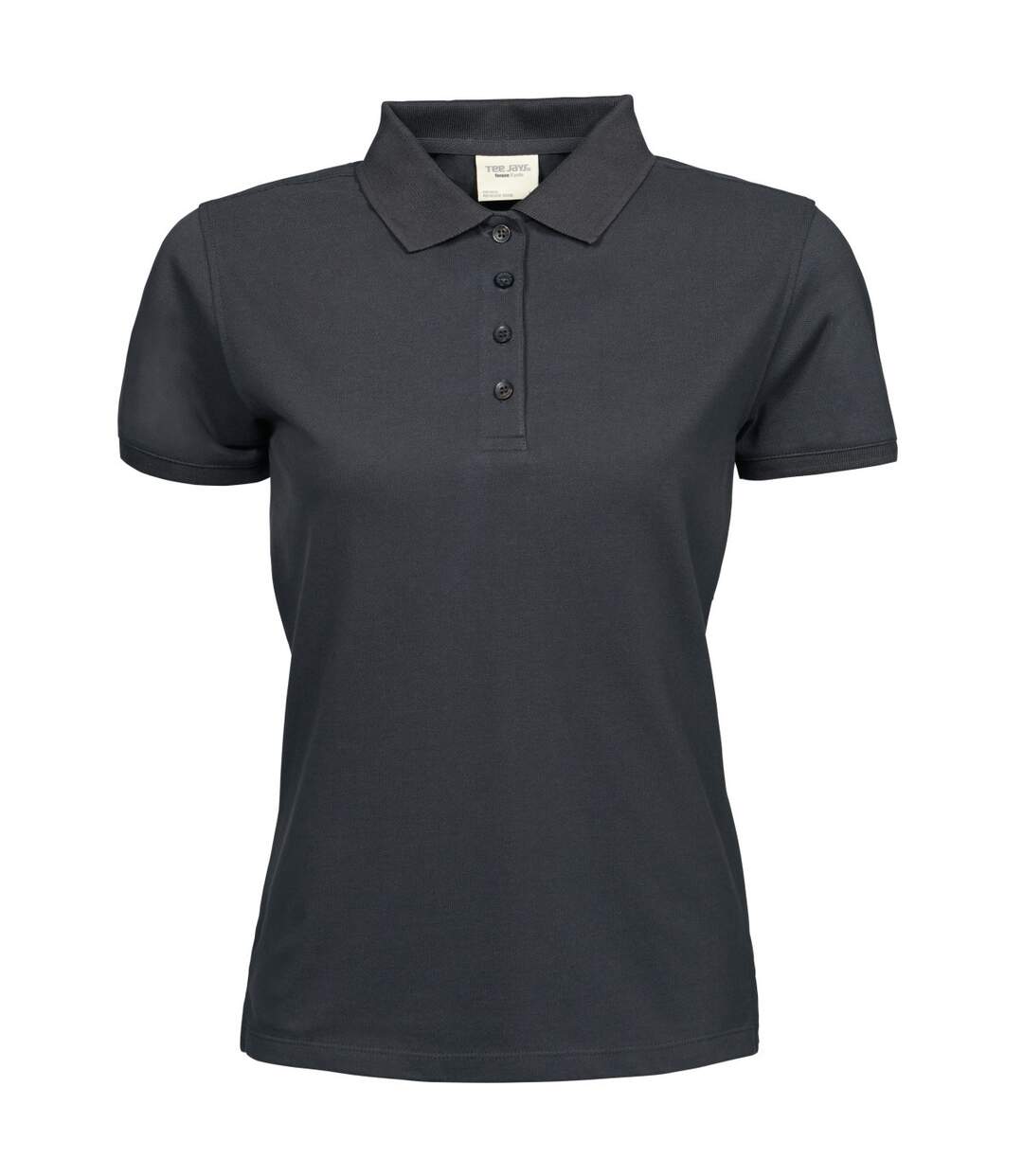 Tee Jays - Polo à manches courtes 100% coton - Femme (Gris) - UTBC3302-1