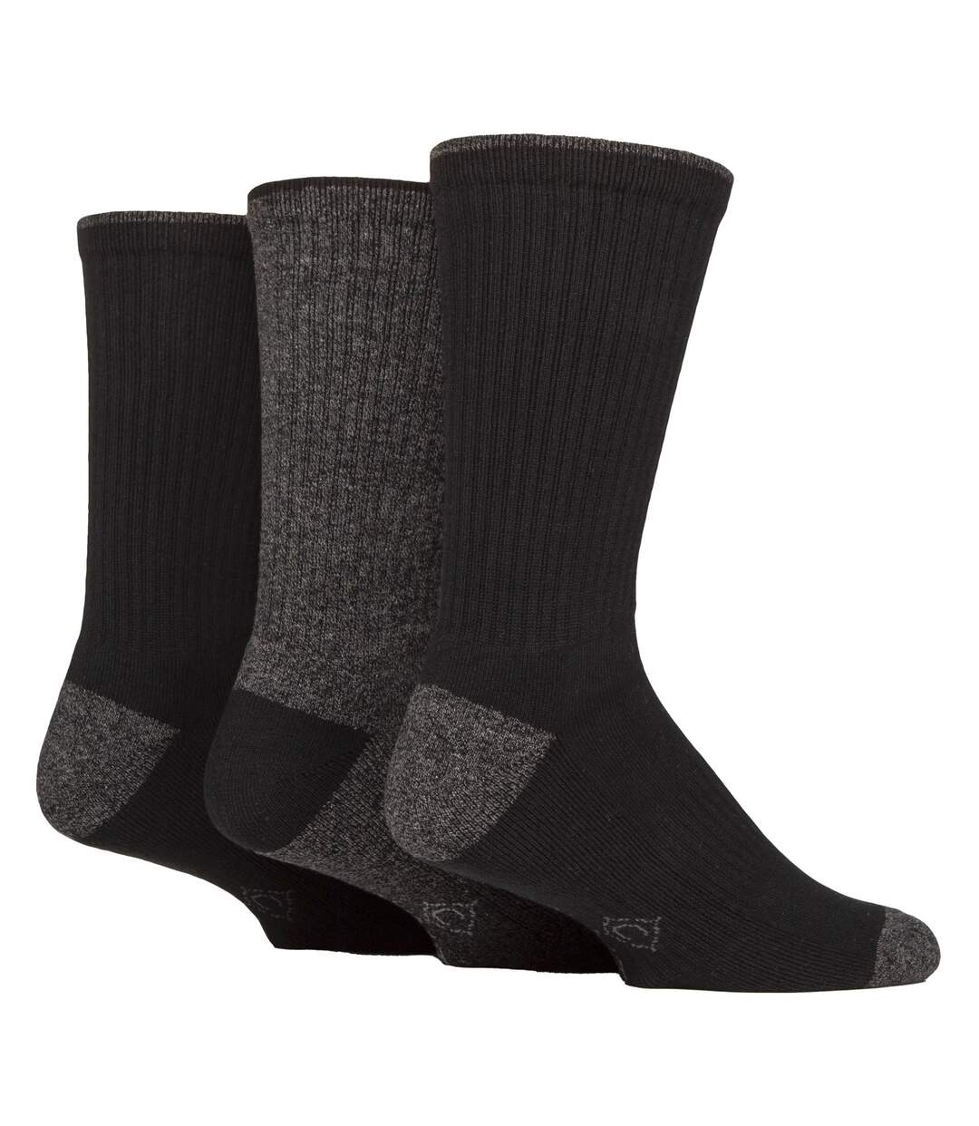6 Pairs Mens Water Repellent Midweight Outdoor Socks for Hiking & Walking-3