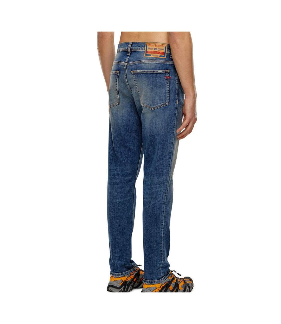 Jean Regular Bleu Délavé Homme Diesel 2005 Fining - W28-L32-2