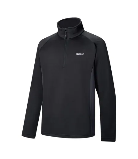 Mens Thiek Logo Fleece Midlayer Black Regatta